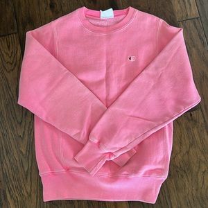 Champion Reverse Weave sz XS - Bright Neon Pink